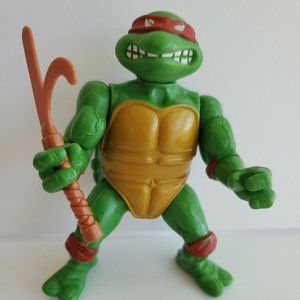 TMNT 1988 Raphael - Ninja Turtles - 3 Accessories Teenage Mutant Ninja Turtles